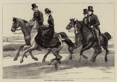 Illustrasjon for Thirlby Hall, av WE Norris av William Small