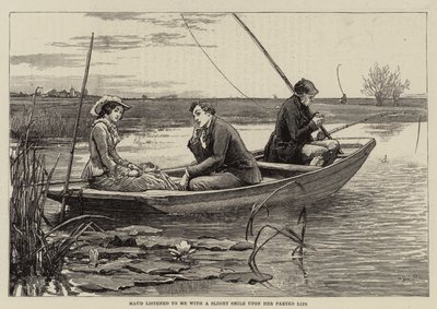 Illustrasjon for Thirlby Hall, av W E Norris av William Small