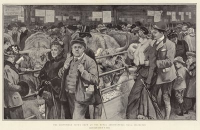 Smithfield Club's Show i Royal Agricultural Hall, Islington av William Small