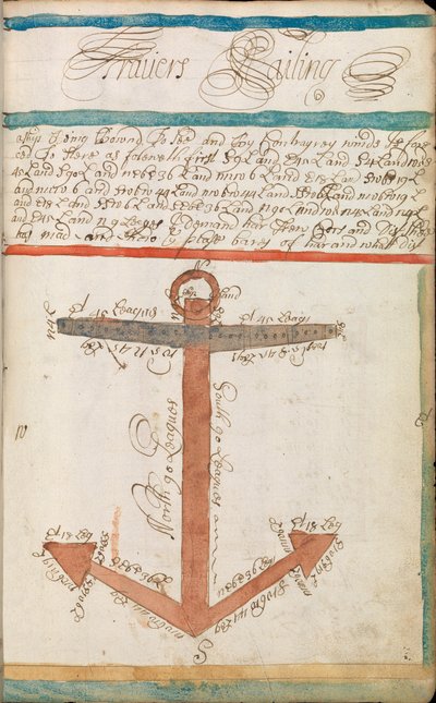 Vanlig arbeidsbok ført av William Spink, RN, inkludert matematiske beregninger og metoder for beregning til sjøs av William Spink