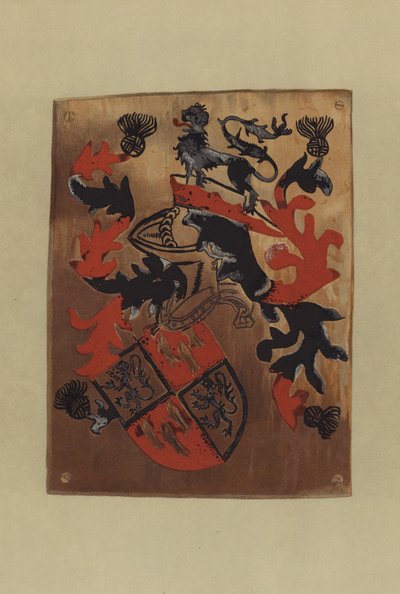 Sir Henry Percy, lord Percy, lord Poynings og jarl av Northumberland, 1474-1489 (chromolitho) av William St John Hope