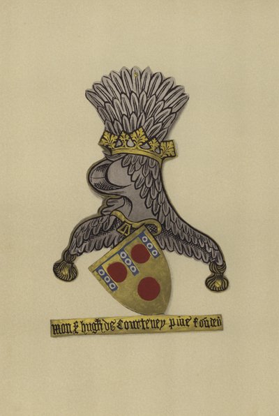 Sir Hugh Courtenay, 1348-1349 (chromolitho) av William St John Hope