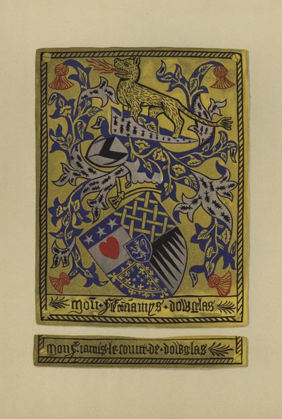 Sir James Douglas, jarl av Douglas og Avondale, 1461-1488 (chromolitho) av William St John Hope