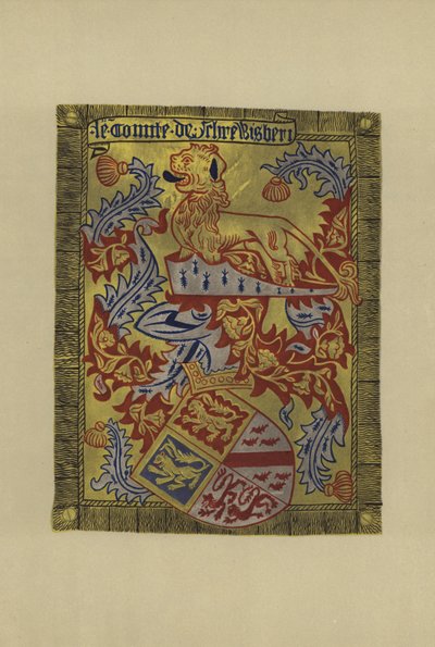 Sir John Talbot, jarl av Shrewsbury og Waterford, 1424-1453 (chromolitho) av William St John Hope