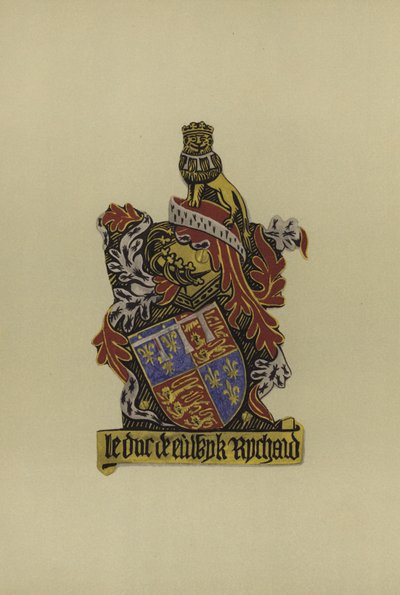 Sir Richard Plantagenet, hertug av York, 1475-1483 (chromolitho) av William St John Hope
