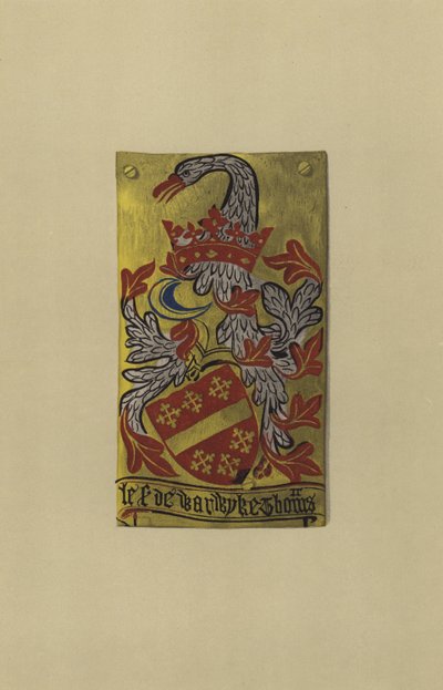 Sir Thomas Beauchamp, jarl av Warwick, 1373-1401 (chromolitho) av William St John Hope