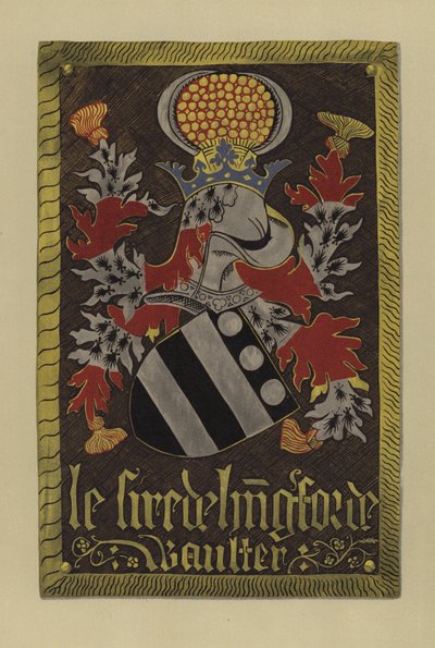 Sir Walter Hungerford, lord Hungerford, 1421-1449 (chromolitho) av William St John Hope