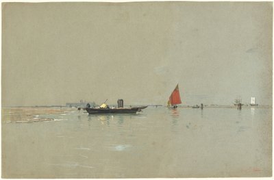 En venetiansk lagune av William Stanley Haseltine