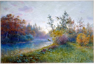 Mølledam i Traunstein av William Stanley Haseltine