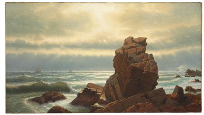 Preikestolen, Nahant, 1865 av William Stanley Haseltine