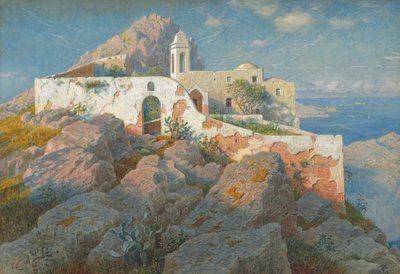 Santa Maria a Cetrella, Anacapri av William Stanley Haseltine