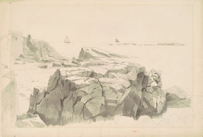 Shag Rocks, Nahant, Massachusetts av William Stanley Haseltine