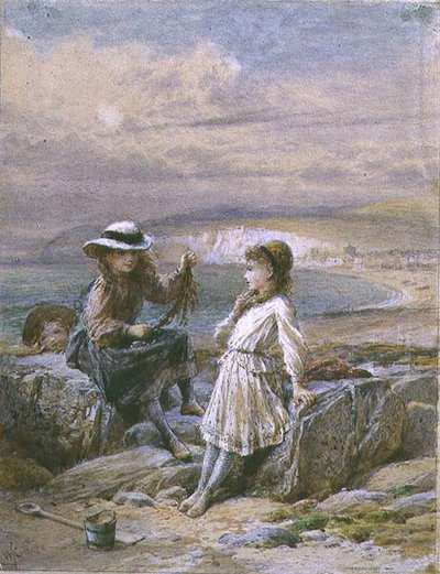 To jenter og en gutt med tang av William Stephen Coleman