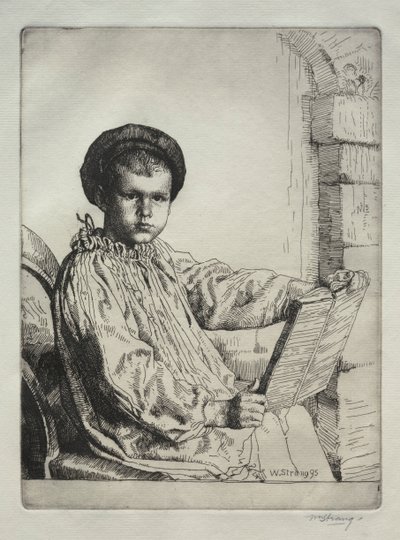 David R. Strang, 1895. av William Strang