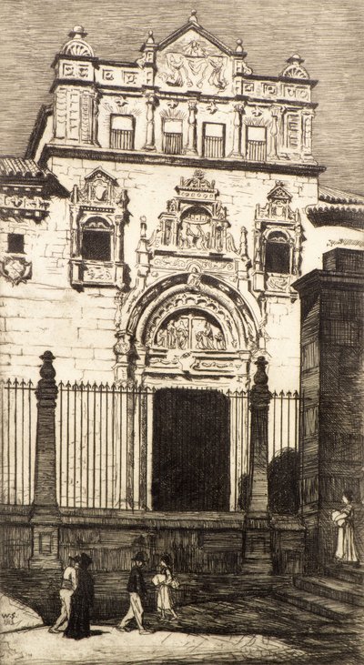 Doorway, Santa Cruz, Toledo av William Strang
