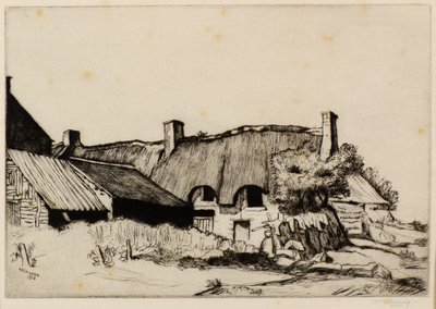 Gård i Bretagne av William Strang