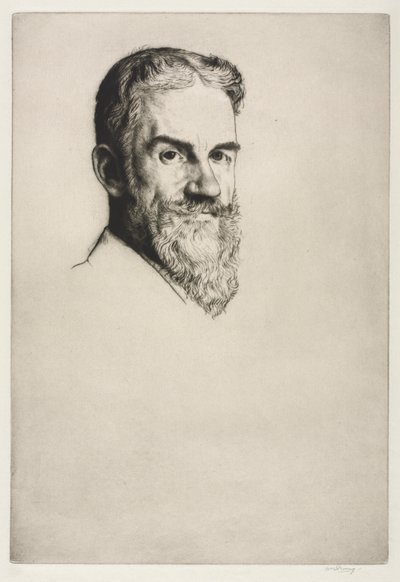 George Bernard Shaw av William Strang