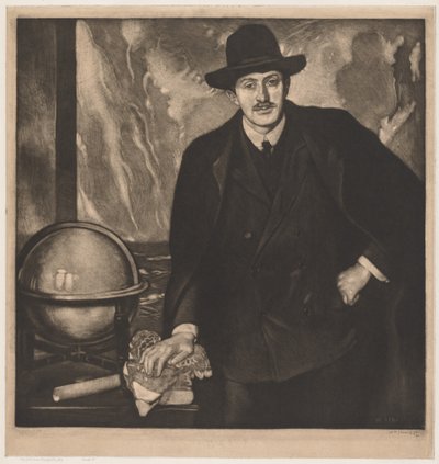 John Masefield. av William Strang