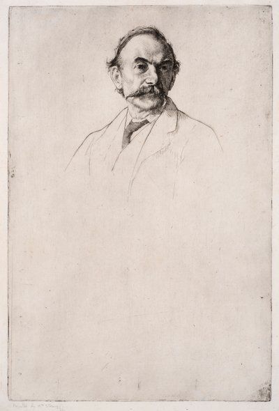 Portrett av Thomas Hardy No.1 av William Strang