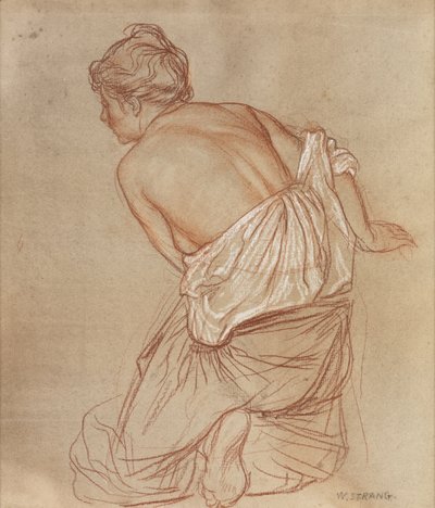Studie for en etsning: Musikk av William Strang