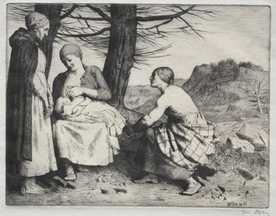 Kvinne og barn av William Strang