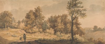 Landlig landskap av William Taverner