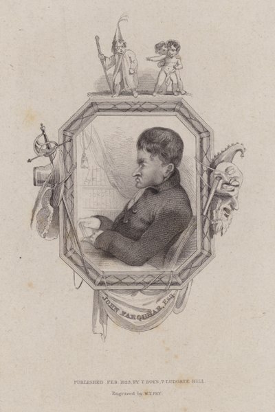 John Farquhar , skotsk kjøpmann og gründer (gravering) av William Thomas Fry