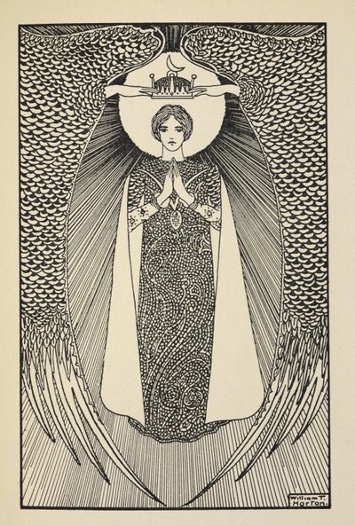 Assumptio, plate 59 fra 'A Book of Images, introdusert av WB Yeats' av William Thomas Horton