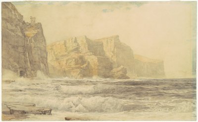 Baldart Castle, Kilkee, County Clare, Irland av William Trost Richards