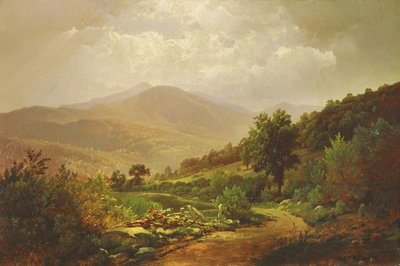Bouquet Valley i Adirondacks av William Trost Richards