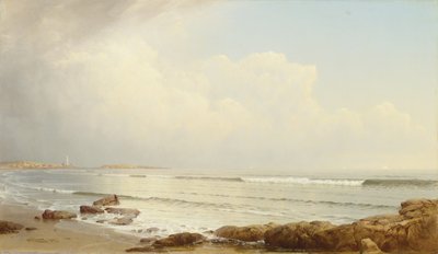 Kystscene, 1872 av William Trost Richards
