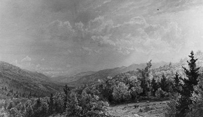 Fra Flume House, Franconia, New Hampshire, 1872. av William Trost Richards