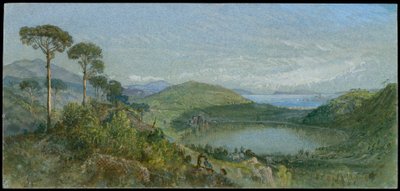 Avernussjøen av William Trost Richards
