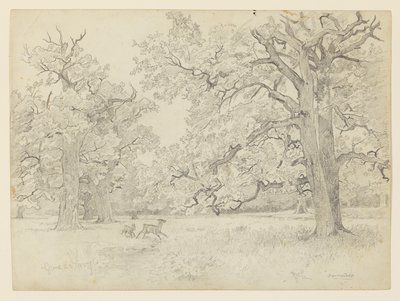 Landskap, Darmstadt, Tyskland av William Trost Richards