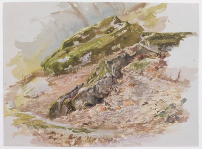 Landskap, muligens nær Germantown, Pennsylvania av William Trost Richards