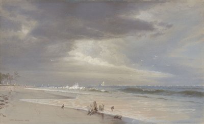 Nær innløpet, Atlantic City av William Trost Richards