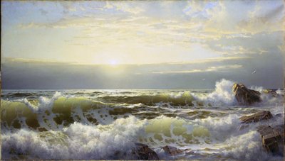 Utenfor Connecticut, Newport, 1904 av William Trost Richards