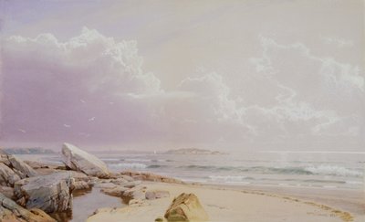 Havkyst av William Trost Richards