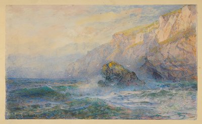 Studer etter "At Icart Point, Guernsey" av William Trost Richards