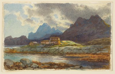 Studie av landskap, Norge av William Trost Richards