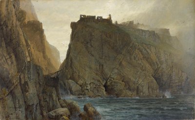 Tintagel på kysten av Cornwall av William Trost Richards