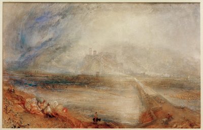 Bellinzona, fra veien til Locarno av Joseph Mallord William Turner