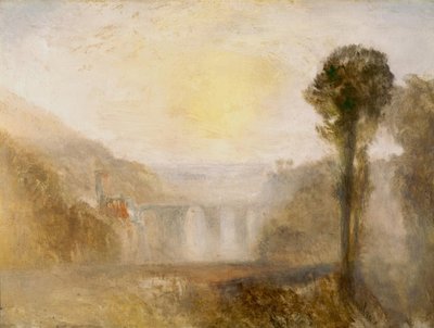 Bro og tårn av Joseph Mallord William Turner