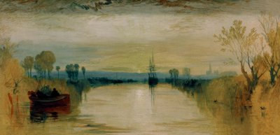 Chichester-kanalen av Joseph Mallord William Turner