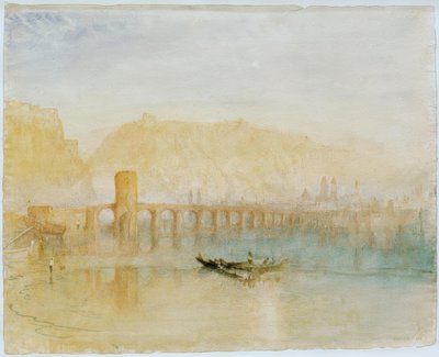 Moselbroen i Koblenz av Joseph Mallord William Turner
