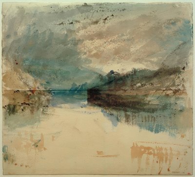 Luzern av Joseph Mallord William Turner