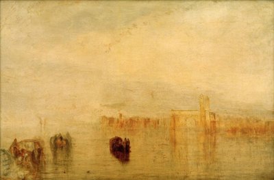 Tilbake fra ballet (St. Martha) av Joseph Mallord William Turner