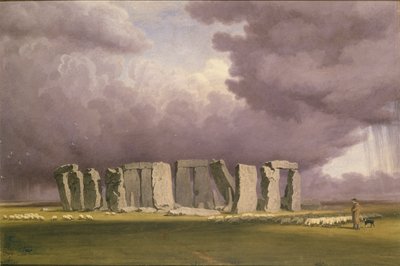 Stonehenge: Stormy Day, 1846 av Joseph Mallord William Turner