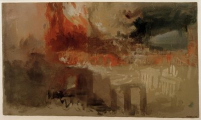 Brenningen av Roma av Joseph Mallord William Turner