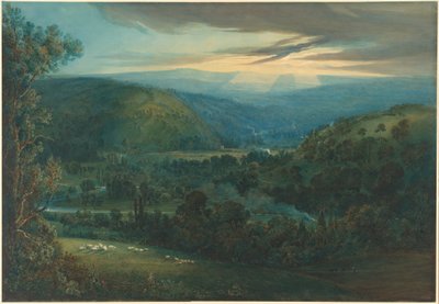 Daggry i dalene i Devon av William Turner of Oxford